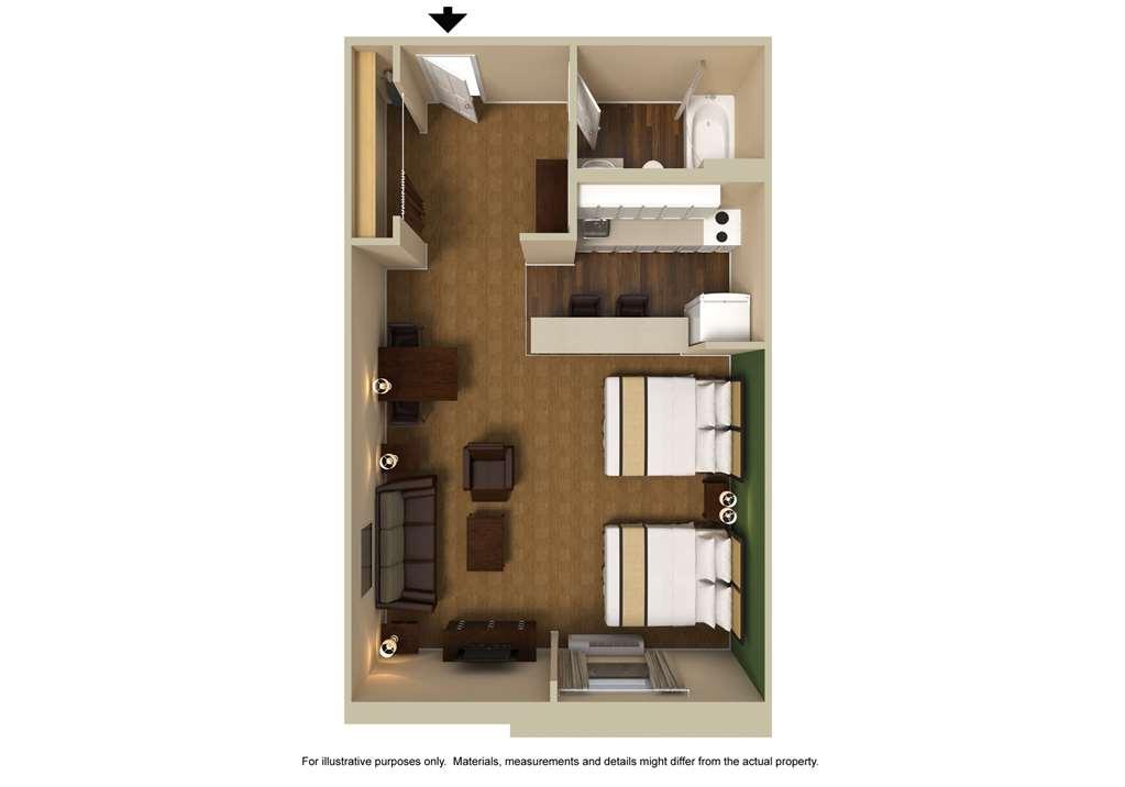 Extended Stay America Select Suites - Memphis - Cordova חדר תמונה